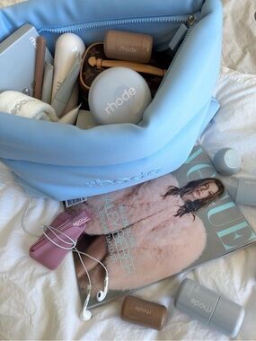 Rhode Oversized Bubble Bag in Sugarberry (a blue, Australia/NZ exclusive) - new
